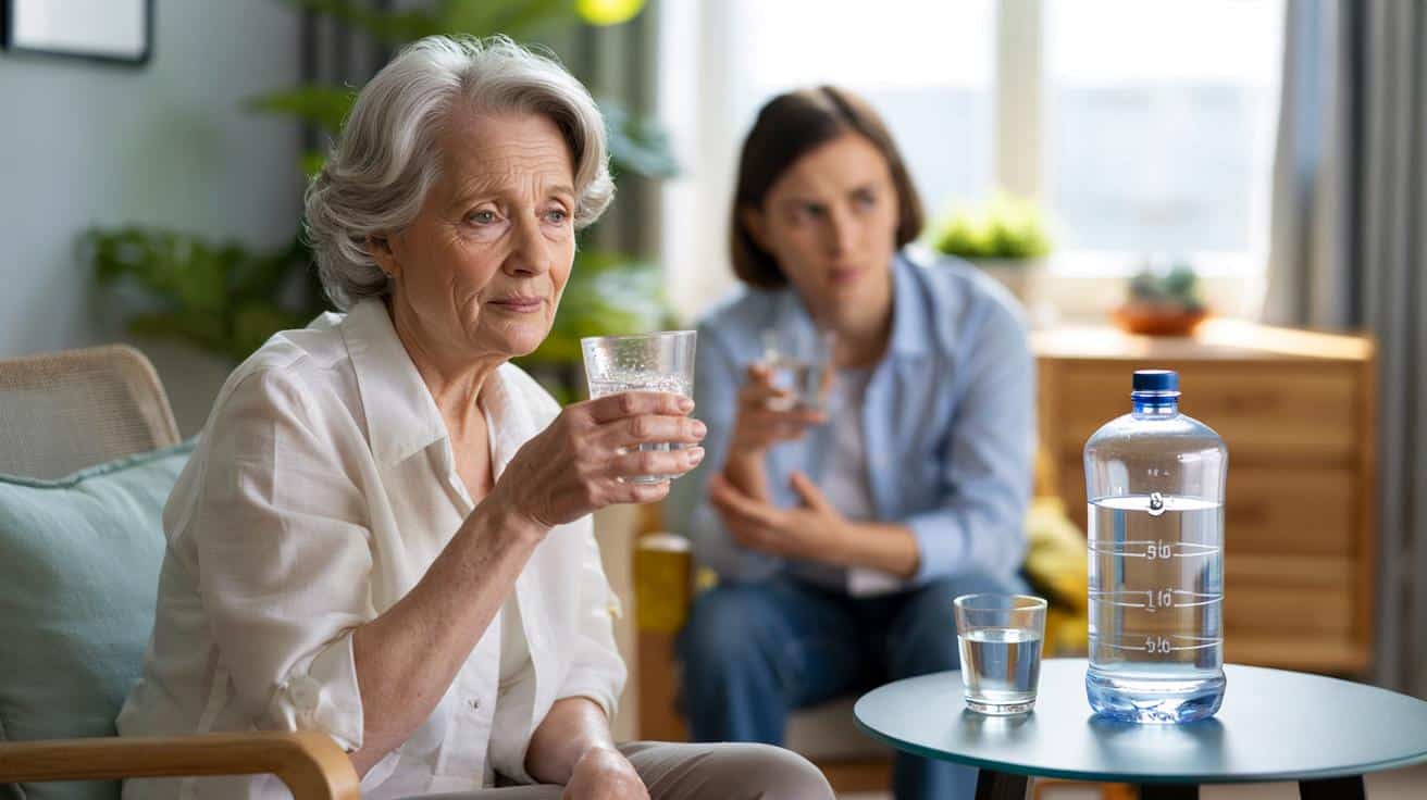 Lekarze ostrzegają, że wielu seniorów po 60 roku życia pije zbyt mało wody i nie odczuwa pragnienia