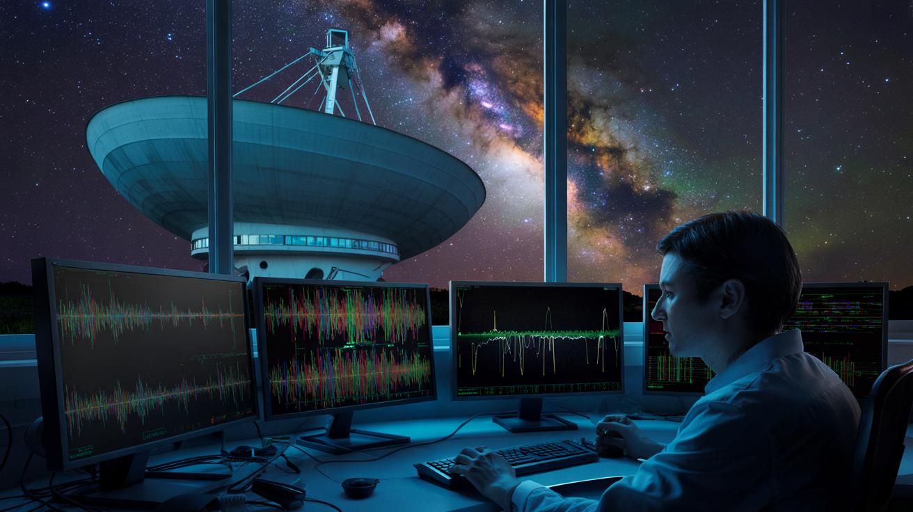 SETI@home wybrał 100 najbardziej tajemniczych sygnałów z kosmosu