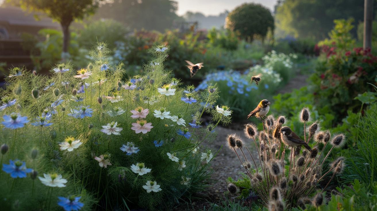 Ta niepozorna marcowa siewka zamieni ogród w raj dla ptaków i pszczół