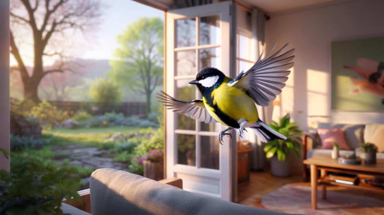 Sikora w domu w marcu? Co oznacza ta nagła wizyta ptaka