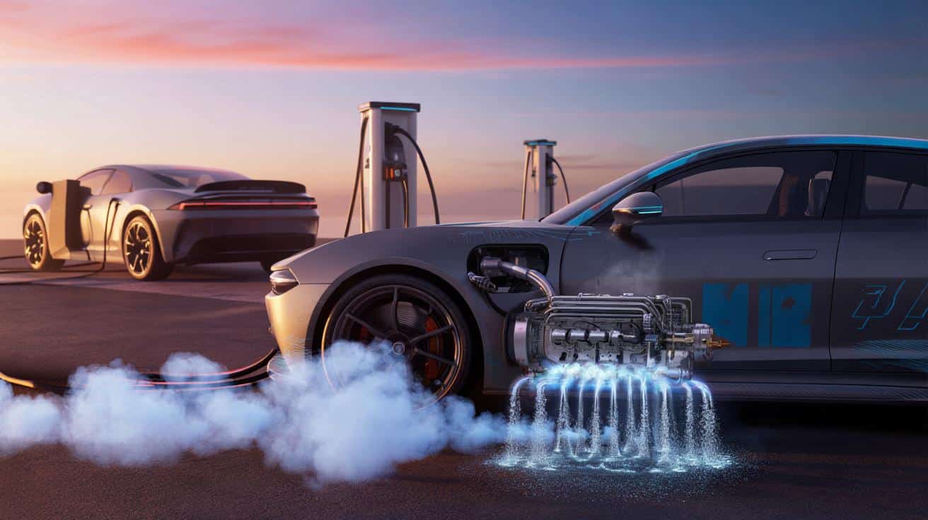 Silnik na wodór i wodę kontra auta elektryczne. Początek nowej ery?