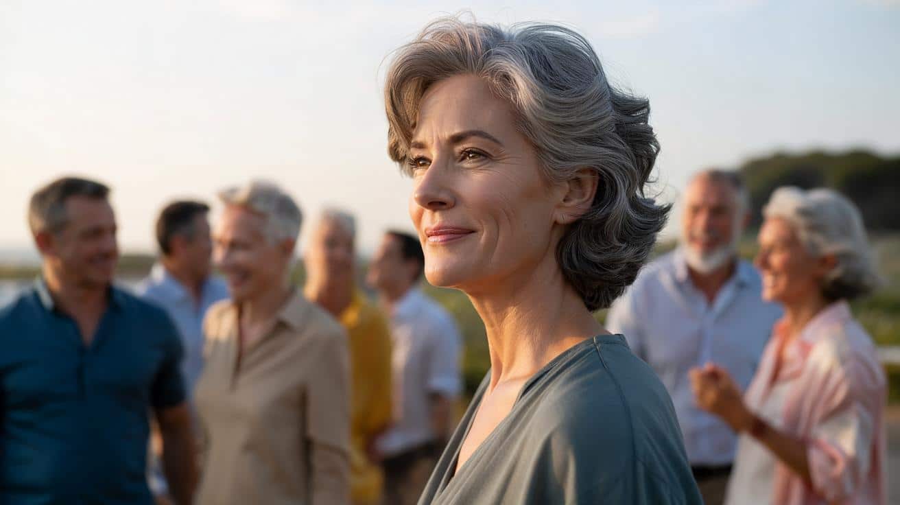 Siwe włosy bez farby? 8 zaskakujących cech ludzi, którzy starzeją się „po swojemu”