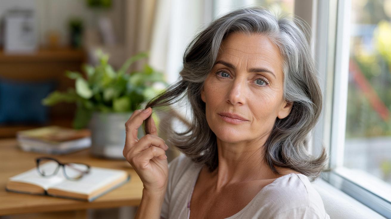 Siwe włosy zamiast farby: 8 cech ludzi, którzy odpuszczają koloryzację