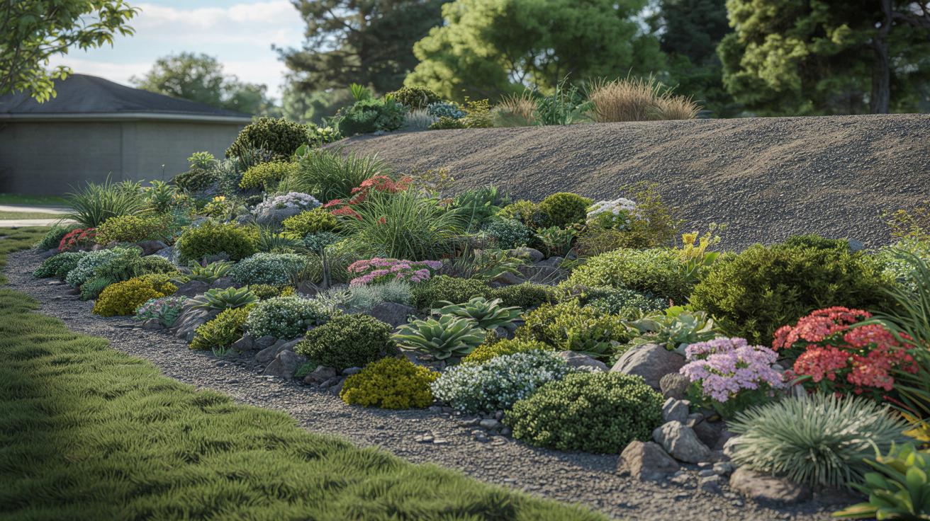 Skalisty nasyp zamień w kwitnącą kaskadę za mniej niż 20 zł/m²