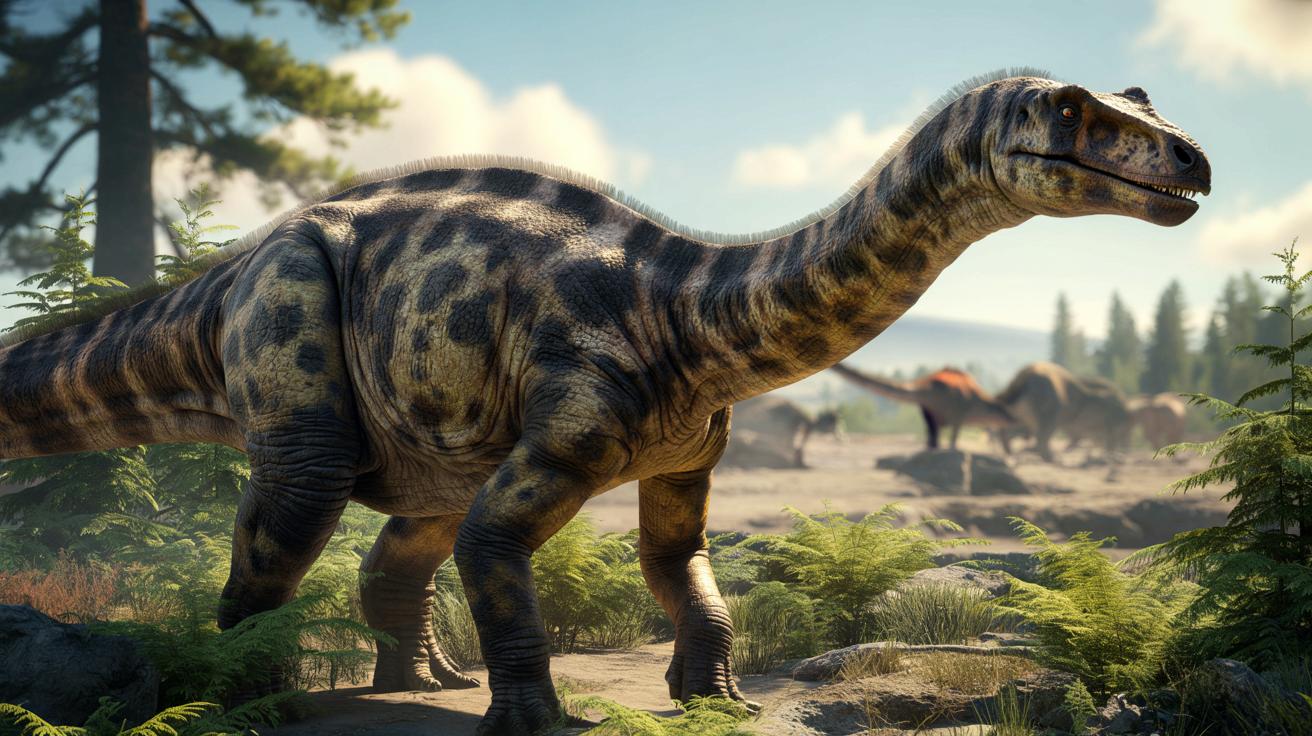 Nowy trop z Montany: skóra diplodoka była ciemna i wzorzysta