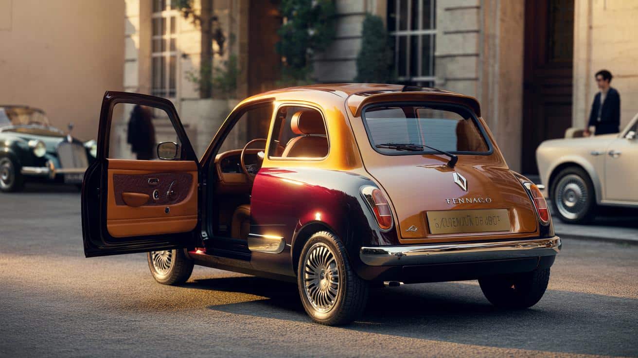 Skromna Twingo przerobiona na auto luksusowe. Dziś kosztuje fortunę