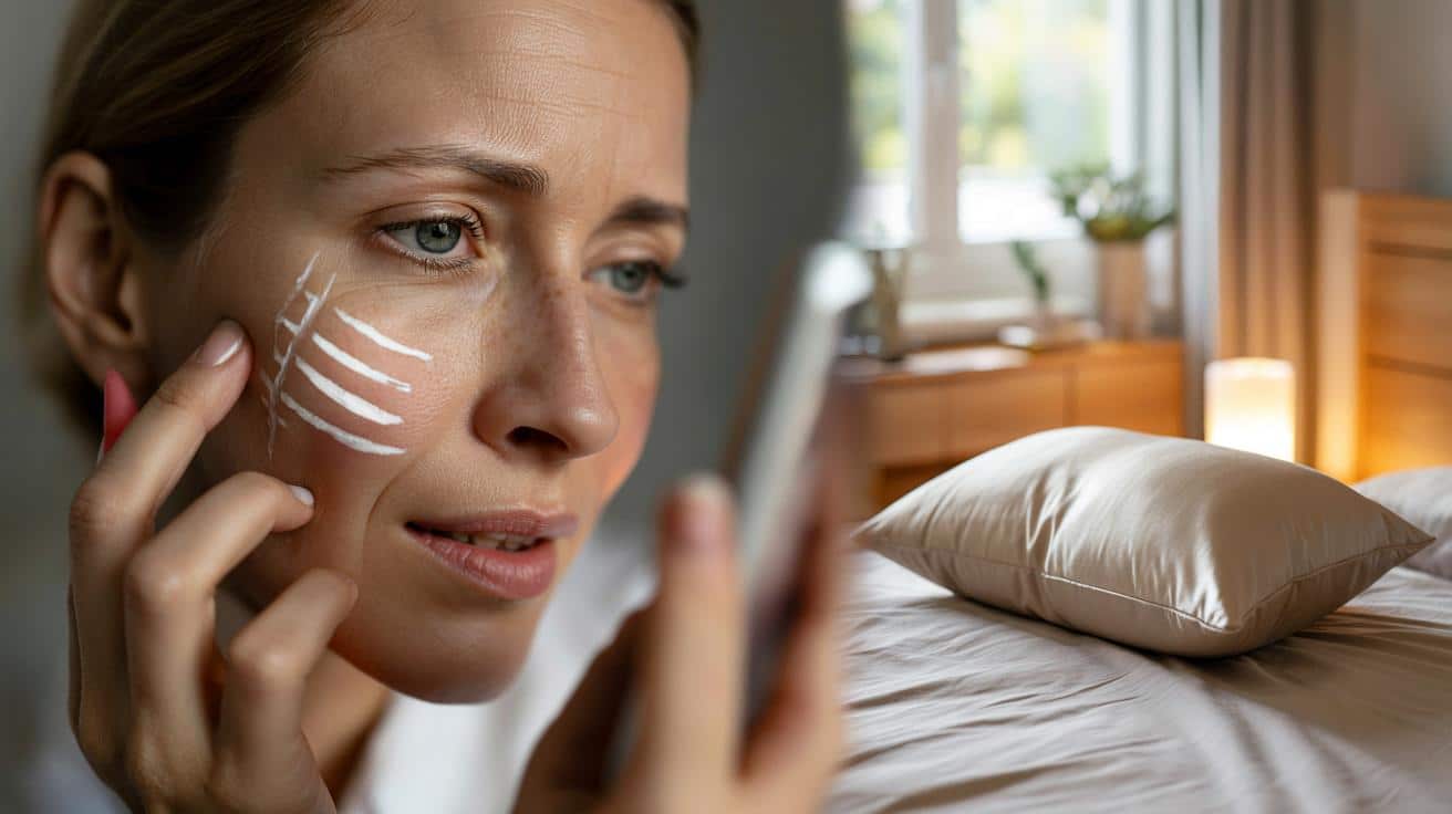 Ślady od poduszki na twarzy? Sprawdź, co mówią o twojej skórze