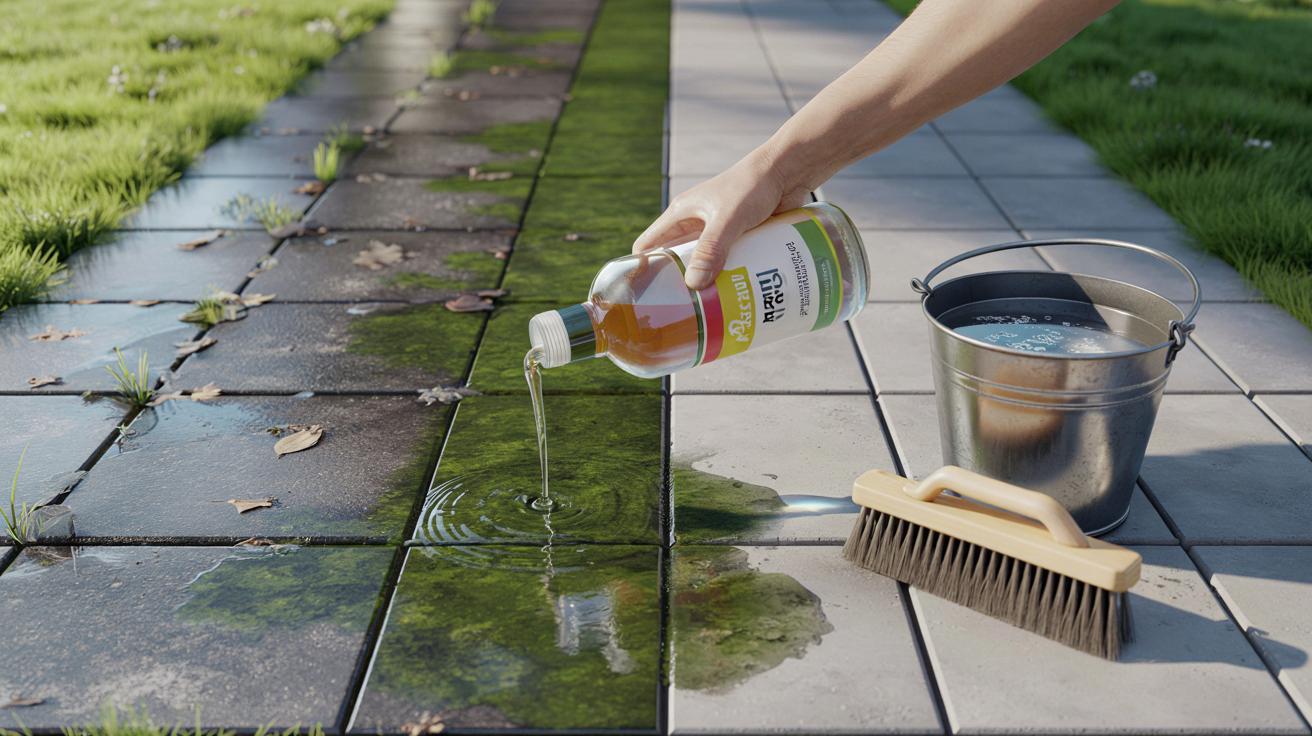 Śliski taras po zimie? Ten tani kuchenny składnik robi cuda w godzinę
