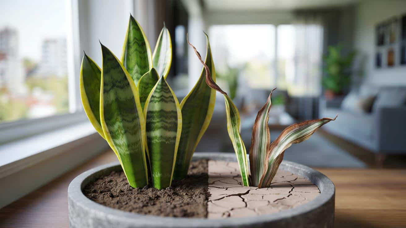 Snake plant umiera? Oto sygnały alarmowe, których nie można zignorować