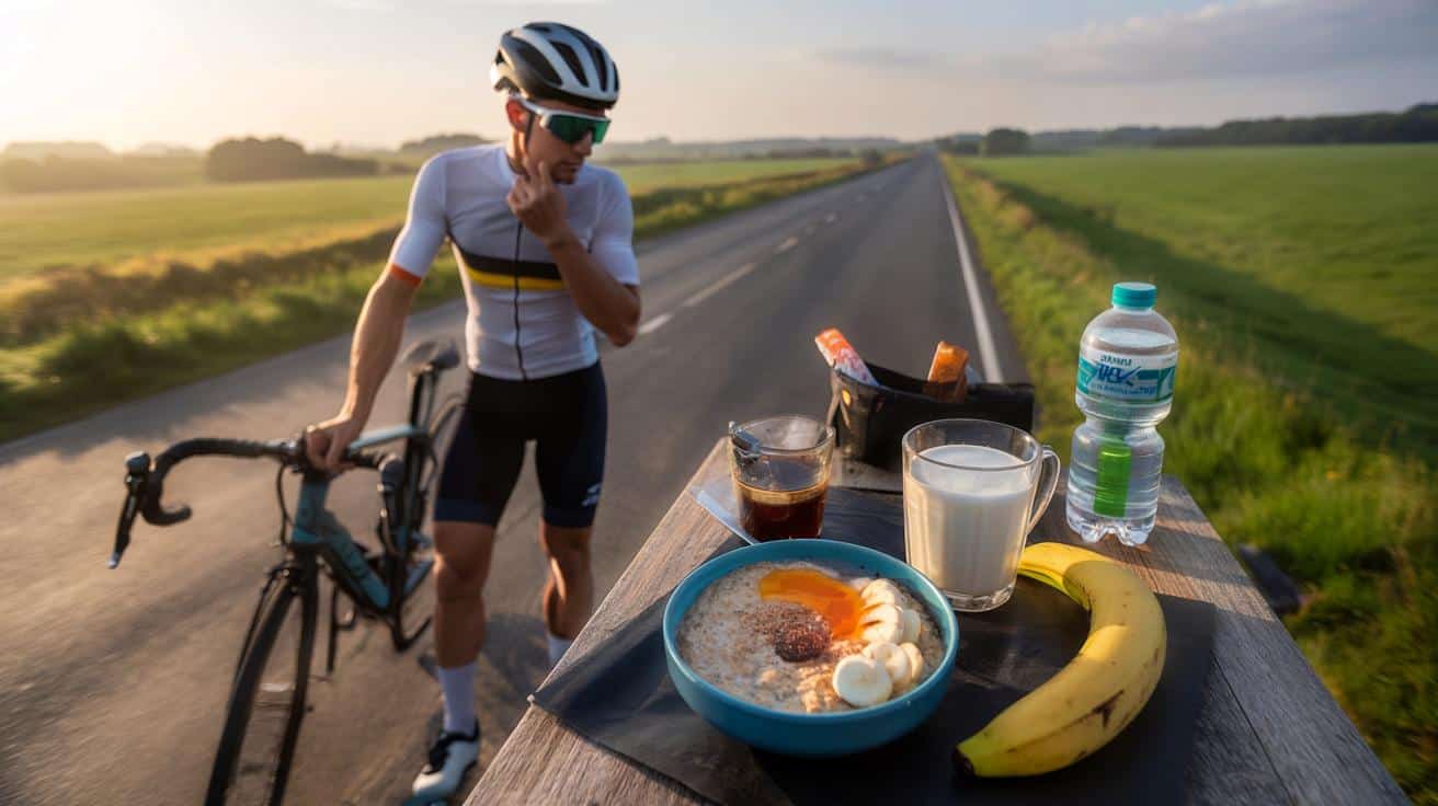 Śniadanie przed rowerem czy jazda na pusty żołądek? Ekspert wyjaśnia