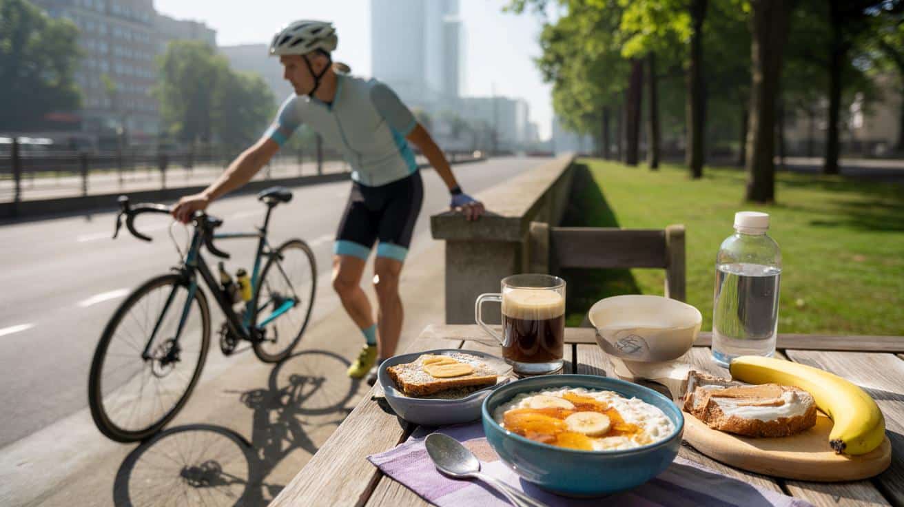 Śniadanie przed rowerem czy jazda na pusty żołądek? Ekspert radzi