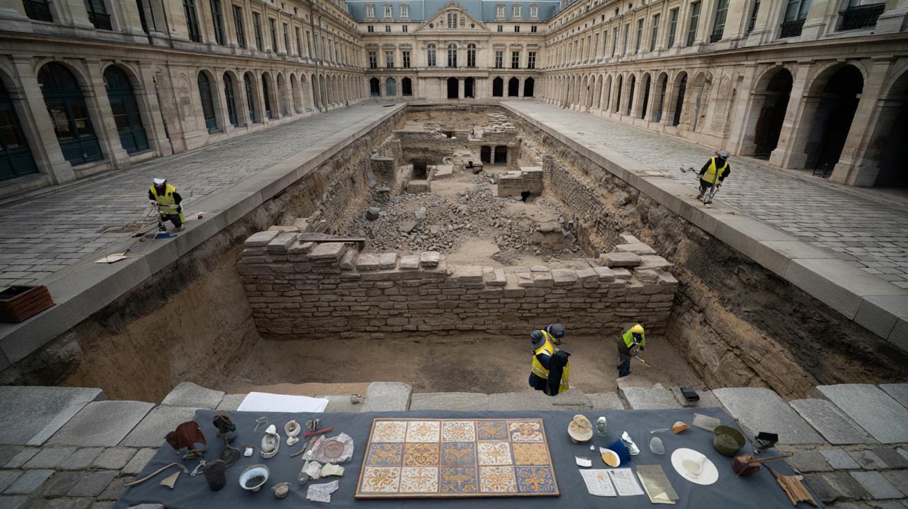 Spektakularne znaleziska pod paryskim sądem. Archeolodzy odsłaniają ukrytą historię