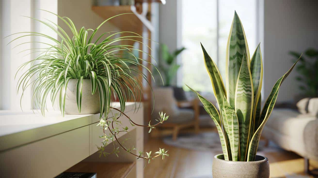 Spider plant czy sansewieria? Różnice, o których mało kto pamięta