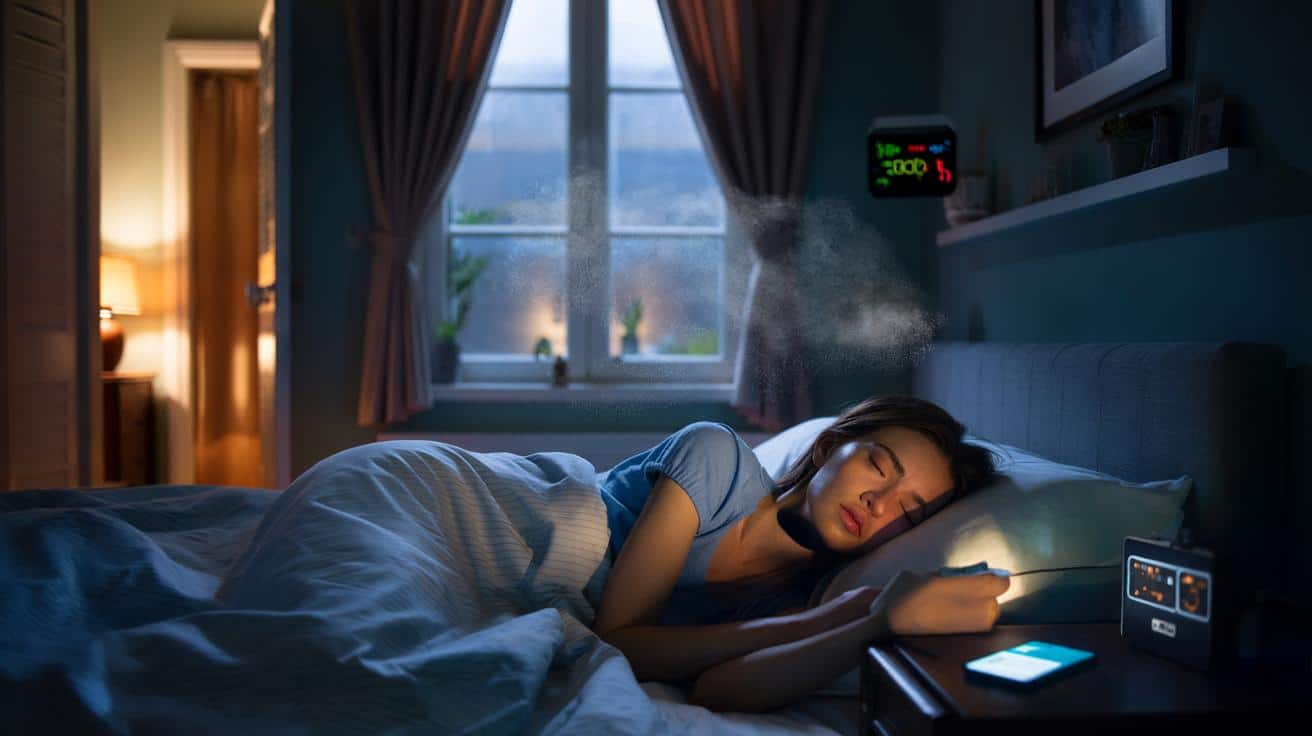 Śpisz w pokoju z zamkniętym oknem? Poziom CO₂ rośnie do niezdrowego poziomu