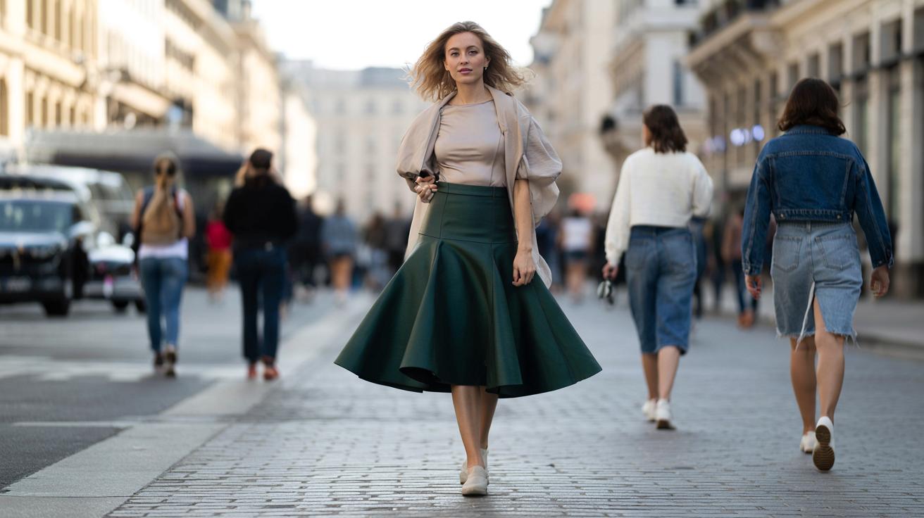 Ta spódnica wyszczupla brzuch lepiej niż dżinsowa – hit wiosny 2026