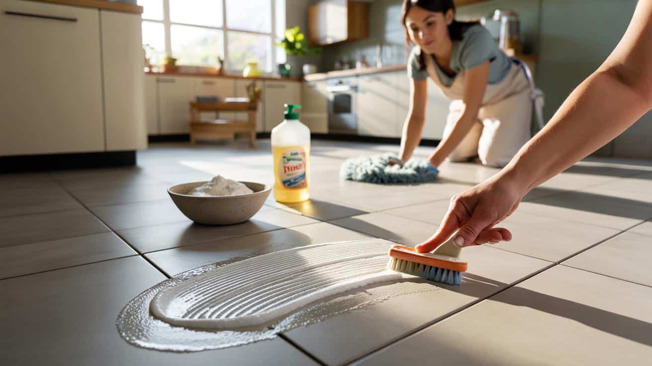 Sposób na czyste szczeliny między płytkami bez skrobania