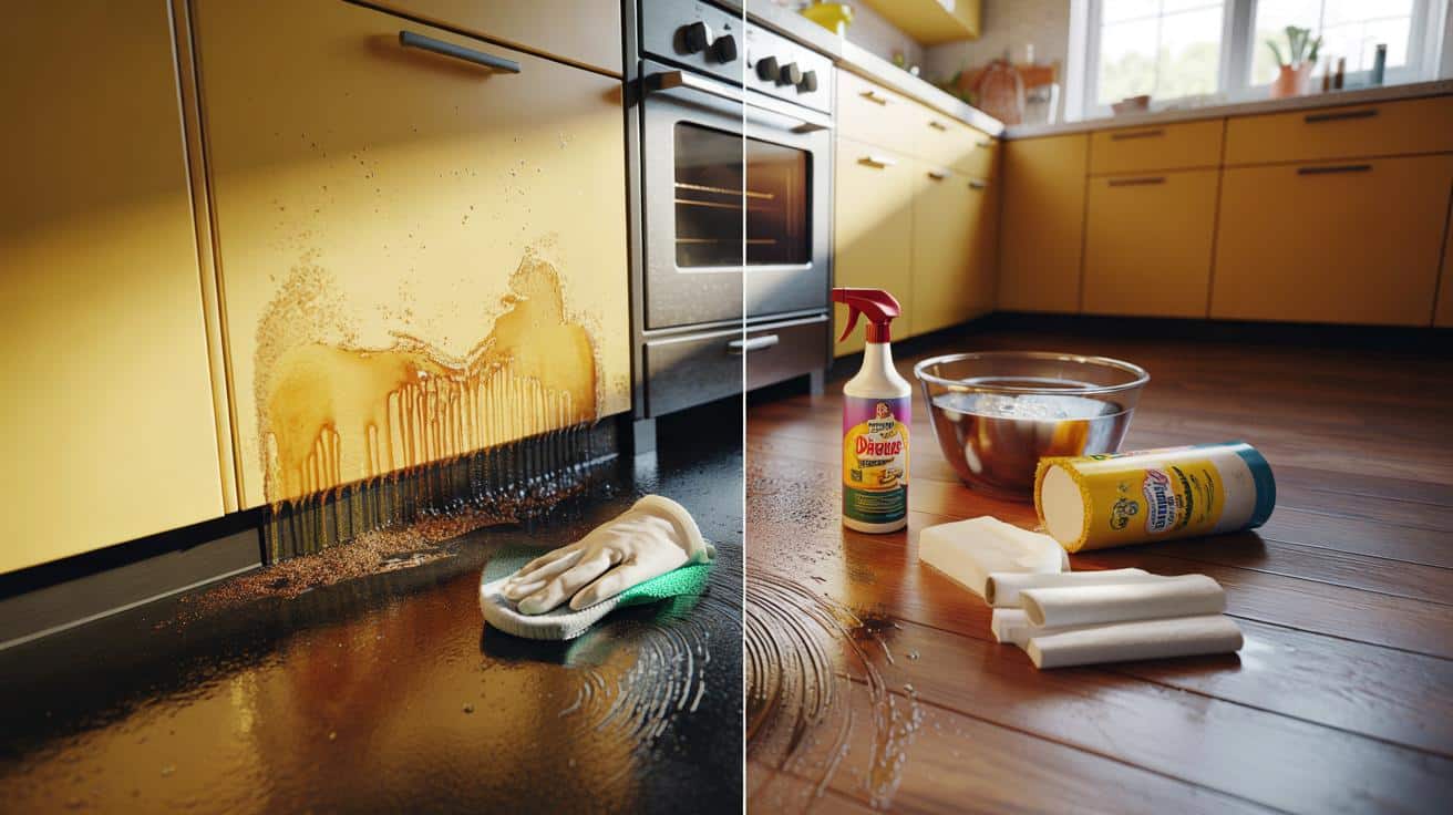 Sposób na tłuszcz za kuchenką który zbiera się miesiącami