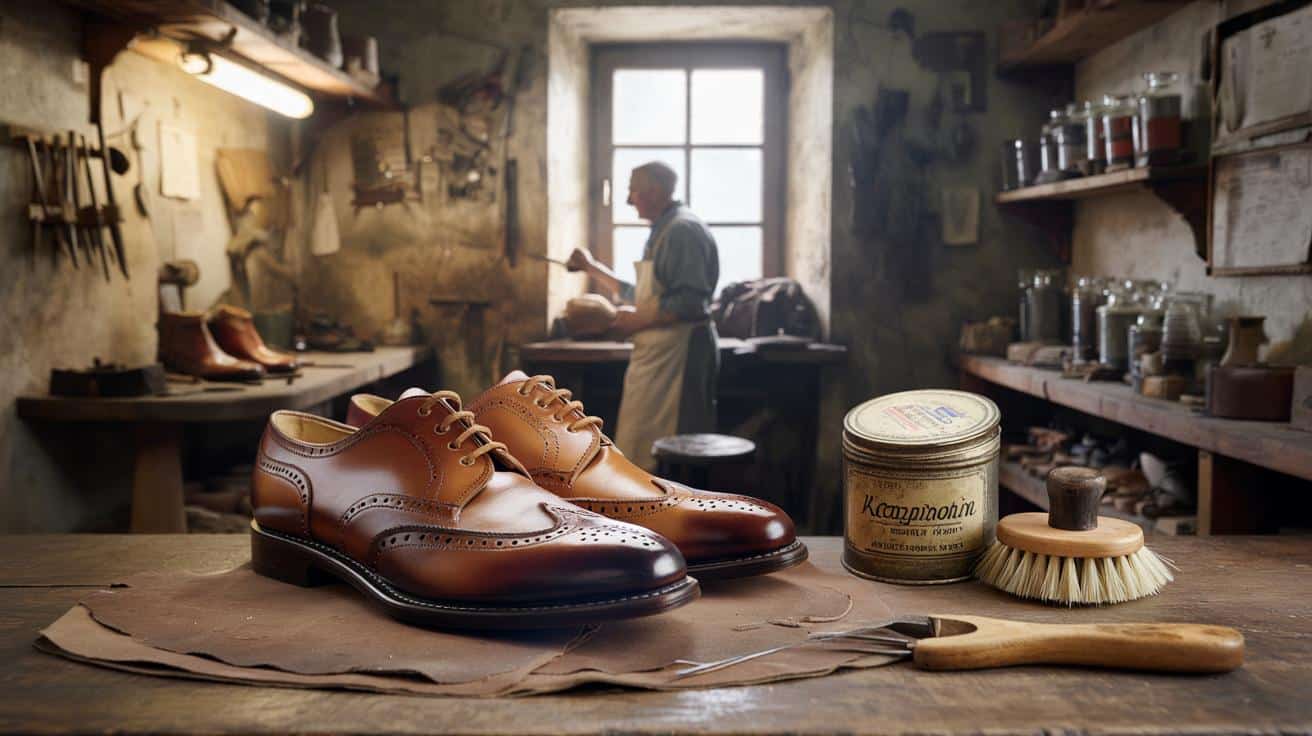 Sposób na to żeby buty skórzane służyły 15 lat zamiast 3 który stosują szewcy z Krakowa i który wymaga 10 minut uwagi raz w miesiącu a nie drogich kremów ze sklepu