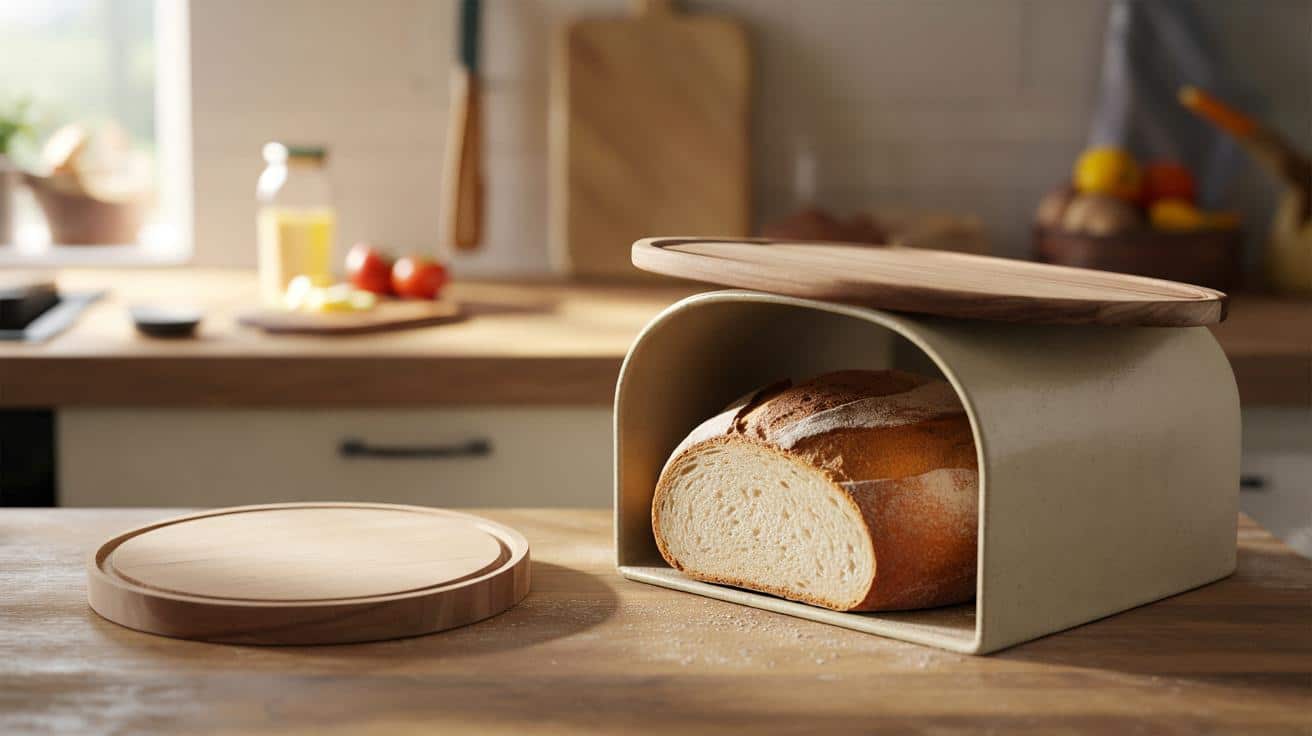 Sposób na to żeby chleb kupiony w poniedziałek był miękki jeszcze w czwartek bez żadnych folii bez zamrażania który stosują piekarze rzemieślnicy i który związany jest z pojemnikiem