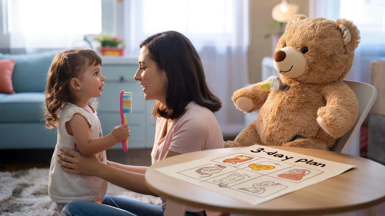 Sposób na to żeby dziecko które boi się dentysty przestało się bać na zawsze którego używają stomatolodzy dziecięcy i który zaczyna się nie w gabinecie ale 3 dni przed wizytą