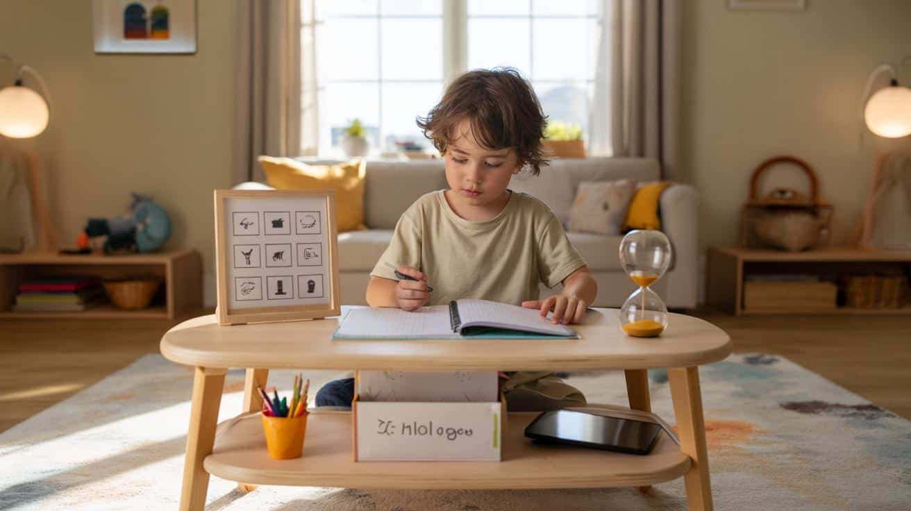 Sposób na to żeby dziecko samo odrabiało lekcje bez przypominania którego używają pedagodzy Montessori i który działa nawet na dzieci z ADHD już od pierwszego tygodnia