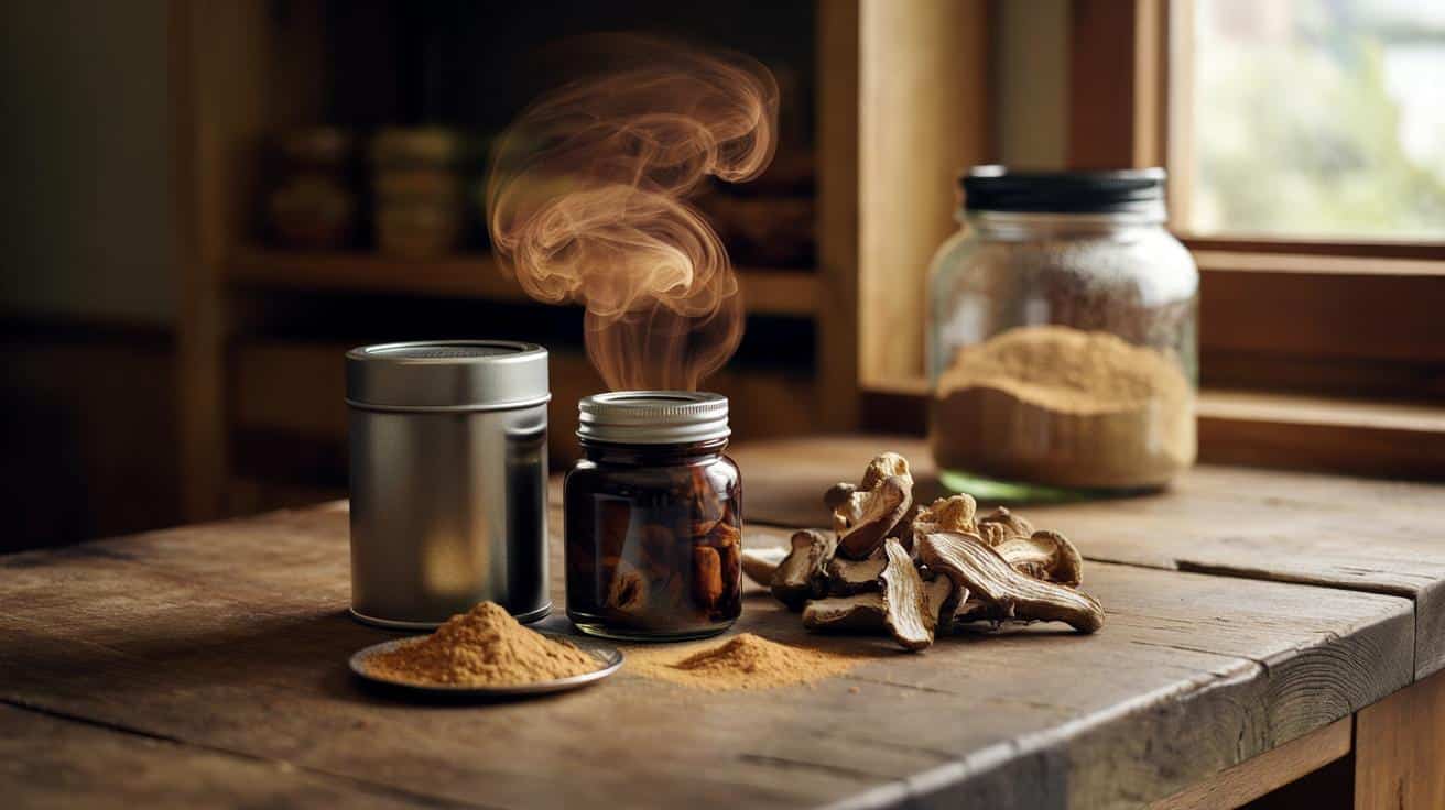 Sposób na to żeby grzyby suszone mielone jako przyprawa zachowały aromat przez rok który stosują producenci przypraw i który polega na pojemniku i braku dostępu światła a nie na przechowywaniu w lodówce