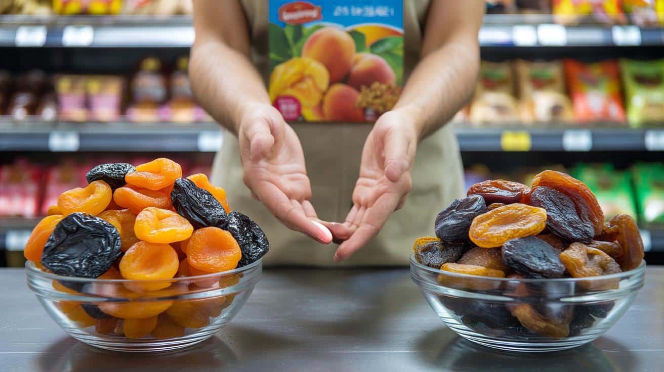 Sposób na to żeby morele i śliwki suszone kupione w sklepie nie były siarkowane i jak w 30 sekund odróżnić te z siarczynem od ekologicznych bez czytania składu który bywa celowo nieczytelny