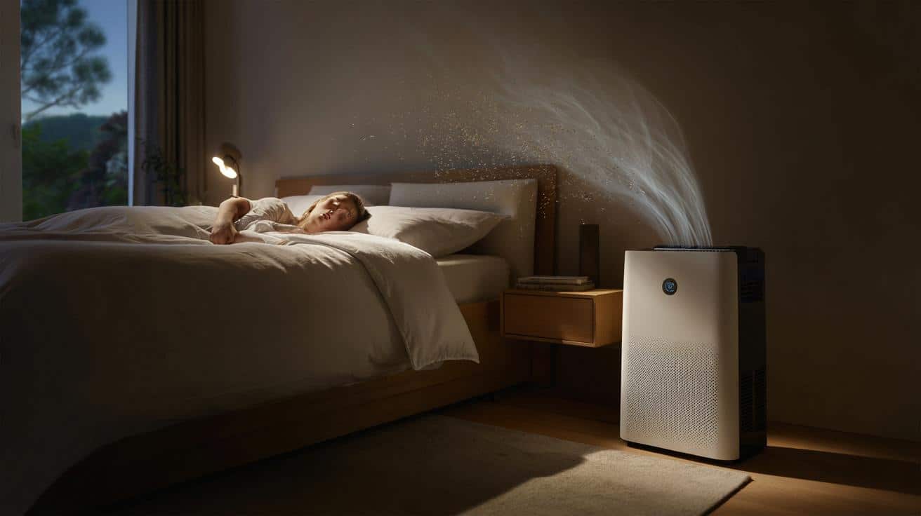 Sposób na to żeby oczyszczacz powietrza w sypialni działał skutecznie na pyłki i roztocza który stosują alergolodzy i który polega na ustawieniu urządzenia w konkretnym miejscu a nie na mocy filtra