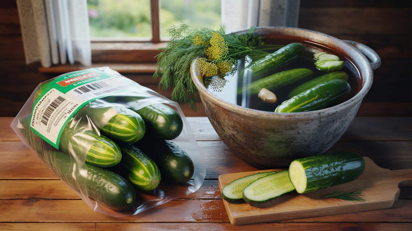 Sposób na to żeby ogórki szklarniowe kupione w sklepie odzyskały smak ogórków z ogrodu który odkryła przypadkowo gospodyni z Warmii i który działa po 2 godzinach od zakupu