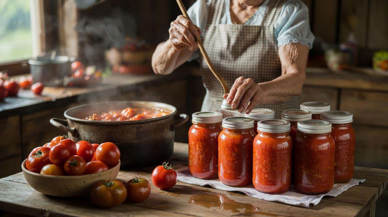 Sposób na to żeby pomidory w słoikach na zimę nie pleśniały bez pasteryzacji który stosują gospodynie ze wschodniej Polski od pokoleń i który nie wymaga żadnych konserwantów