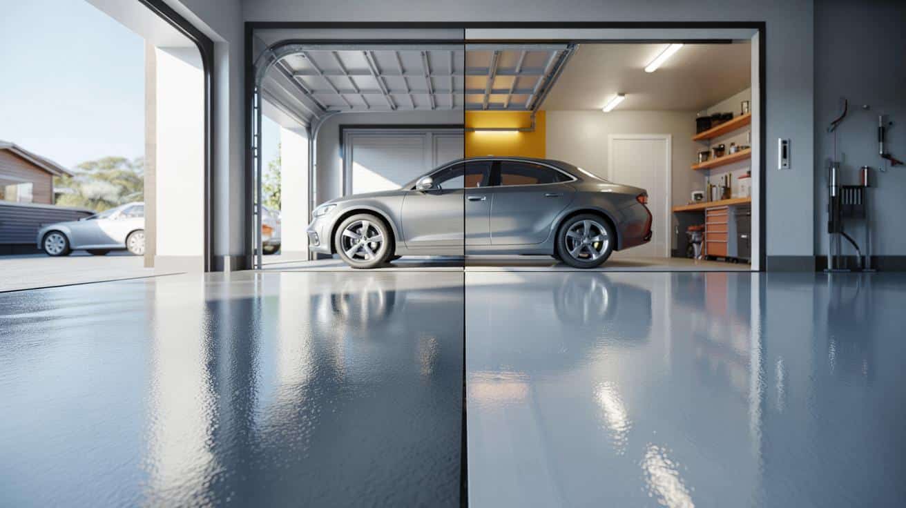 Sposób na to żeby posadzka epoksydowa w garażu nie żółkła po roku od wykonania który stosują firmy przemysłowe i który polega na doborze konkretnego rodzaju utwardzacza a nie grubości warstwy