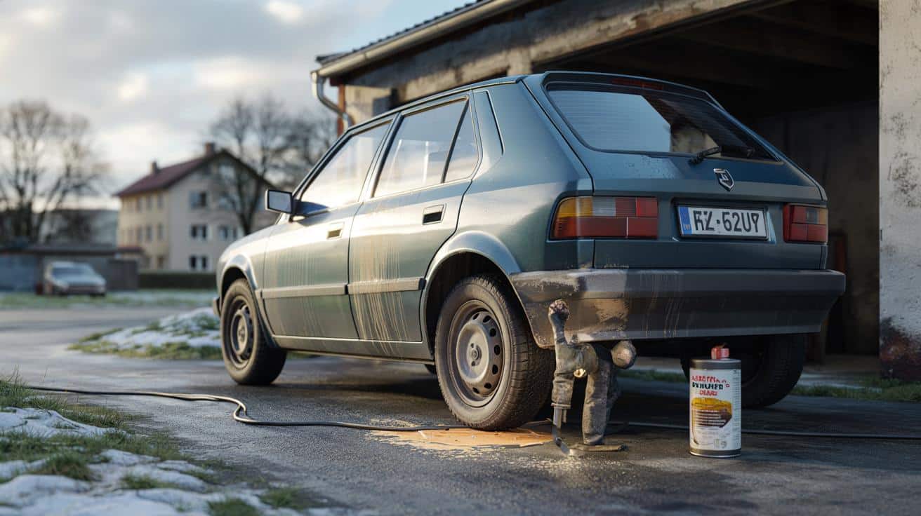 Sposób na to żeby samochód nie rdzewiał przez 15 lat w polskim klimacie bez kosztownych zabezpieczeń którego używają mechanicy dla własnych aut i który kosztuje 50 złotych raz na rok