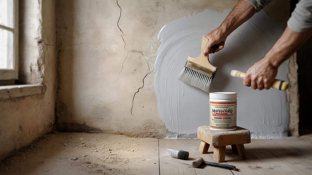 Sposób na to żeby tynk w starym polskim domu przestał się kruszyć bez kosztownego remontu który stosują konserwatorzy zabytków i który działa na ścianach liczących 100 lat