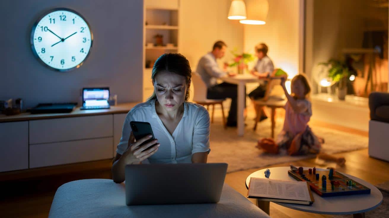 „Sprawdzałam maile o 22:00” – jak zatarcie granicy pracy niszczy wieczory