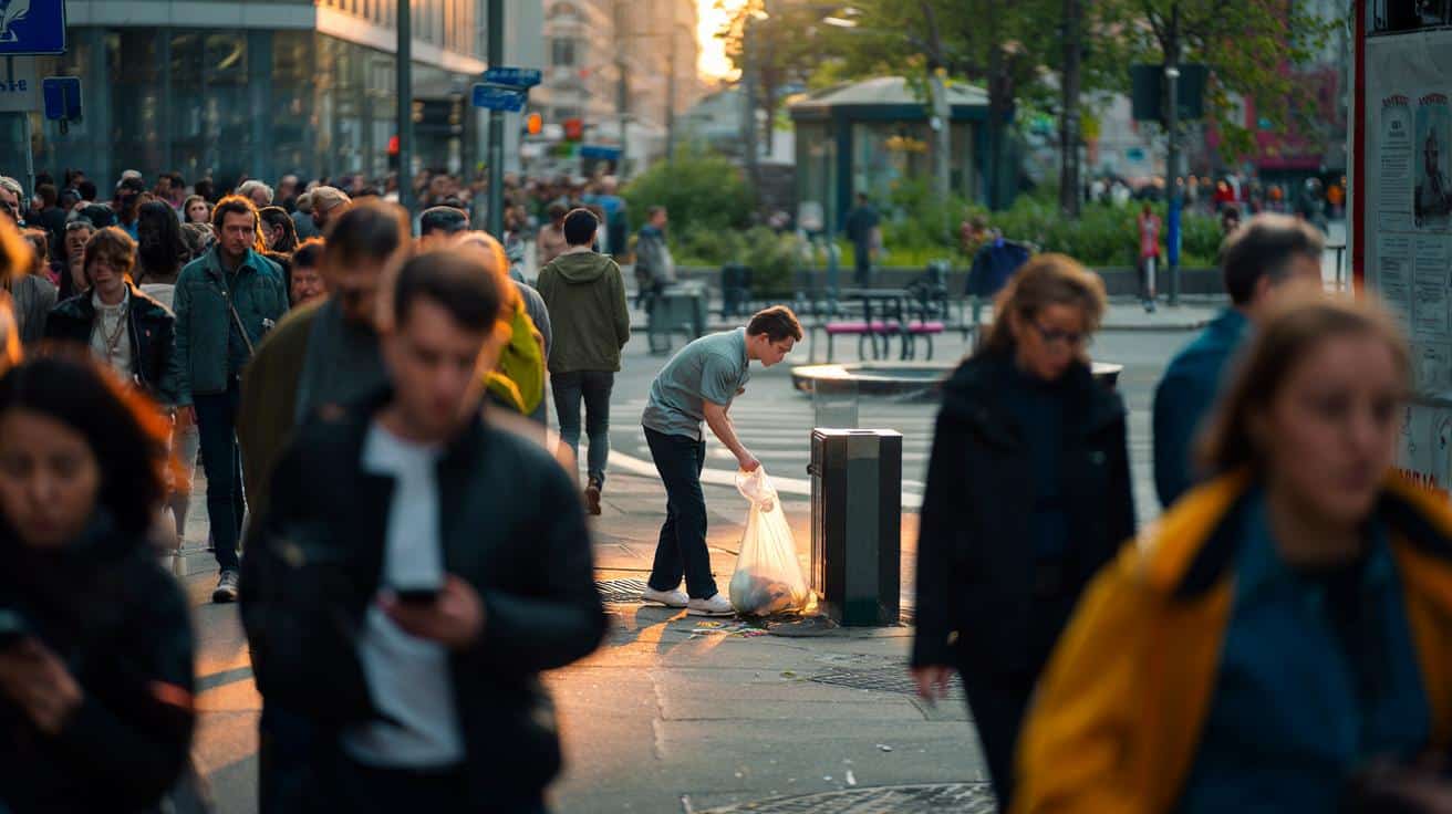 Sprzątają po innych, gdy nikt nie patrzy: 7 rzadkich cech charakteru