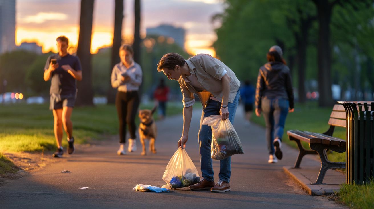Sprzątają śmieci, gdy nikt nie patrzy: 7 rzadkich cech takich ludzi