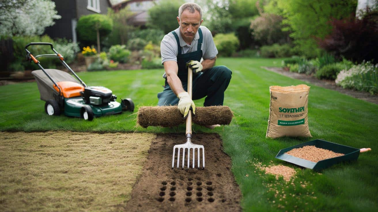 Sprzedawca z centrum ogrodniczego zdradza prosty trik na odmłodzenie trawnika