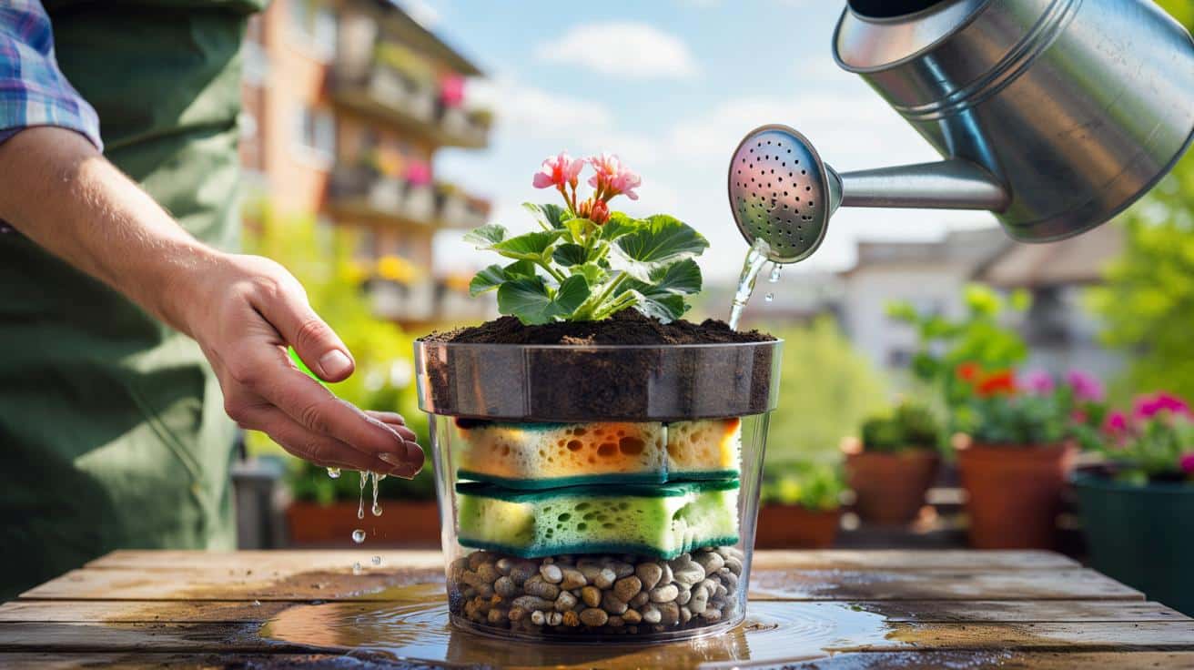 Stara gąbka z kuchni uratuje rośliny przed suszą tej wiosny