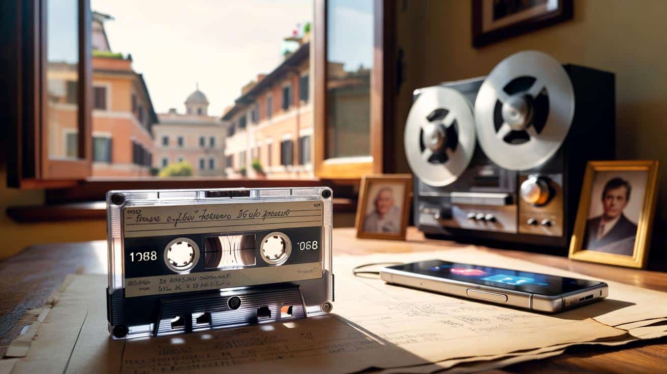 Stara kaseta z głosami dziadków znaleziona w Rzymie. Internet szuka właściciela