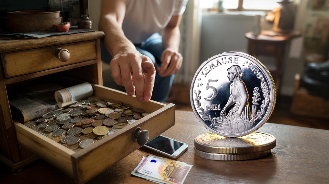 Stara moneta 5 franków może być warta tysiące. Sprawdź swój szufladę