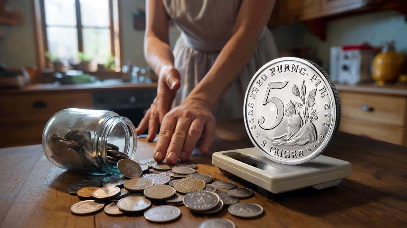 Masz w szufladzie starą pięciofrankówkę? Ta moneta potrafi zaskoczyć wartością