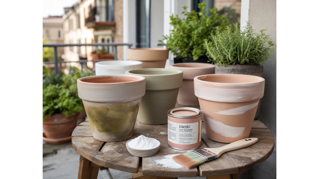 Stare donice z tarasu jak ceramiczne z butików. Tani trik krok po kroku