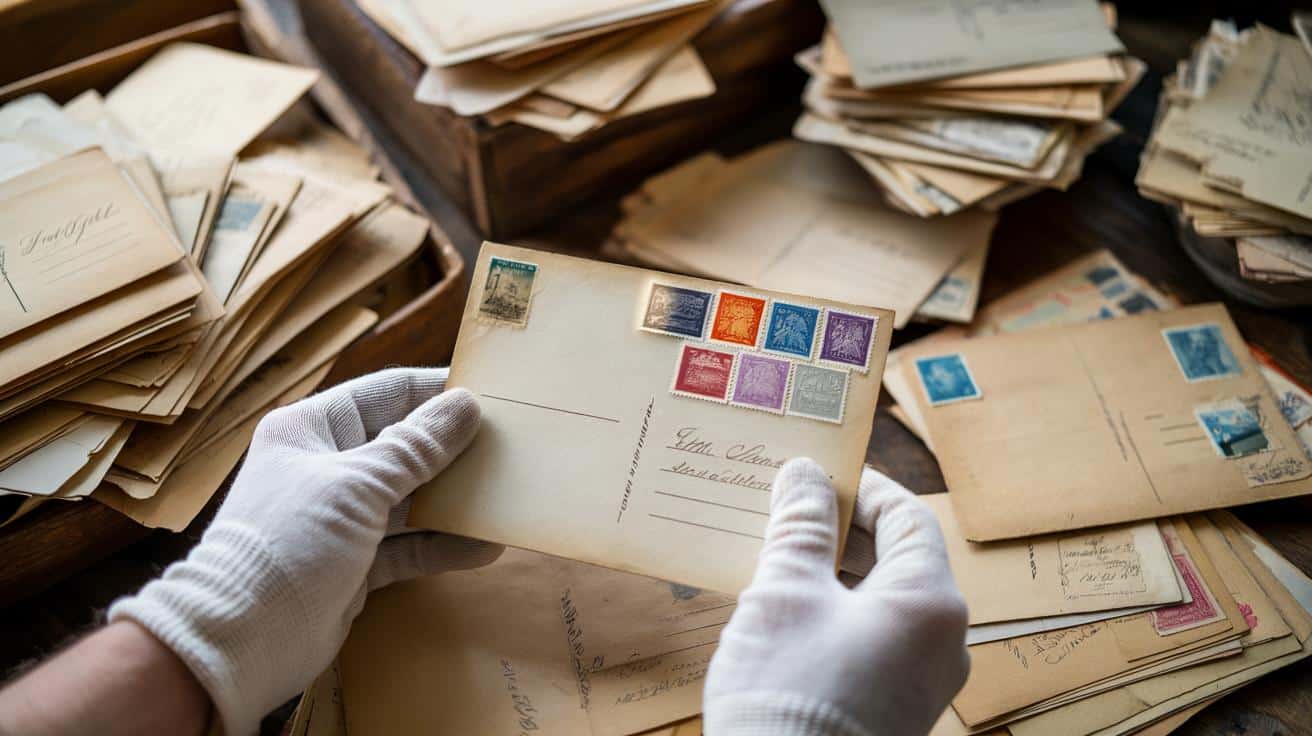 Stare kartki pocztowe mogą kryć znaczki warte ponad 100 000 zł