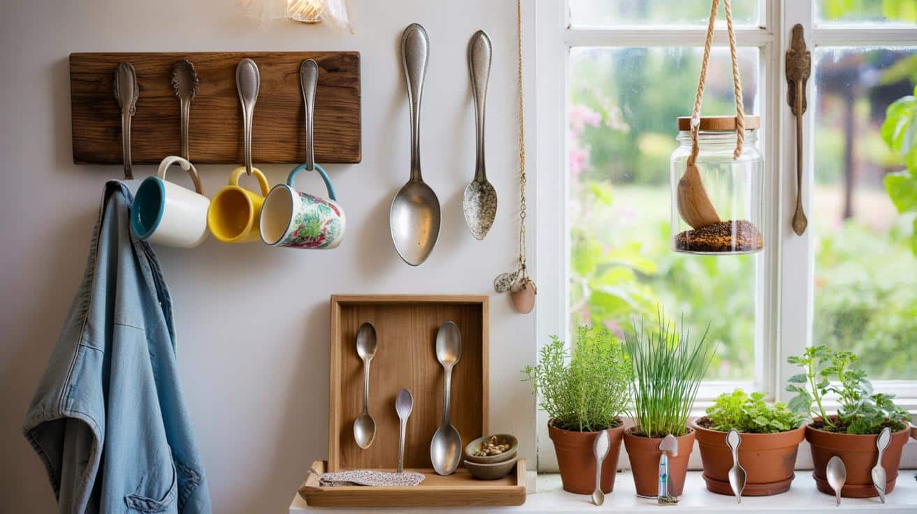 Stare łyżki z lumpeksu zamiast do śmieci? 12 genialnych pomysłów na dom i ogród