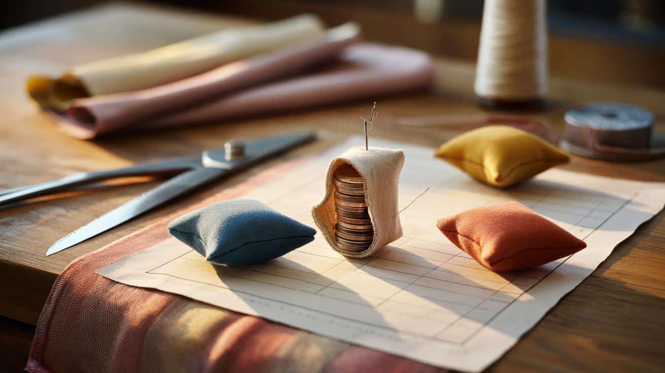 Stare monety zamiast szpilek: prosty trik krawcowych ratuje delikatne tkaniny