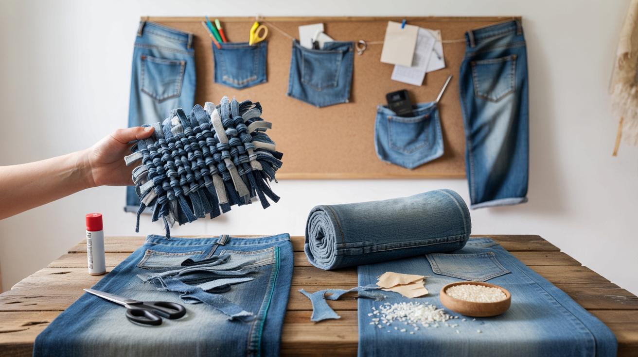 Stare podarte jeansy? 3 sprytne patenty w 15 minut bez szycia