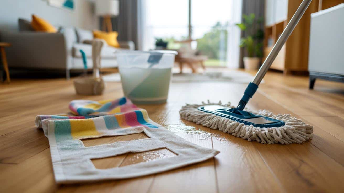 Co zrobić ze starymi ręcznikami? Genialny trik na sprzątanie podłóg