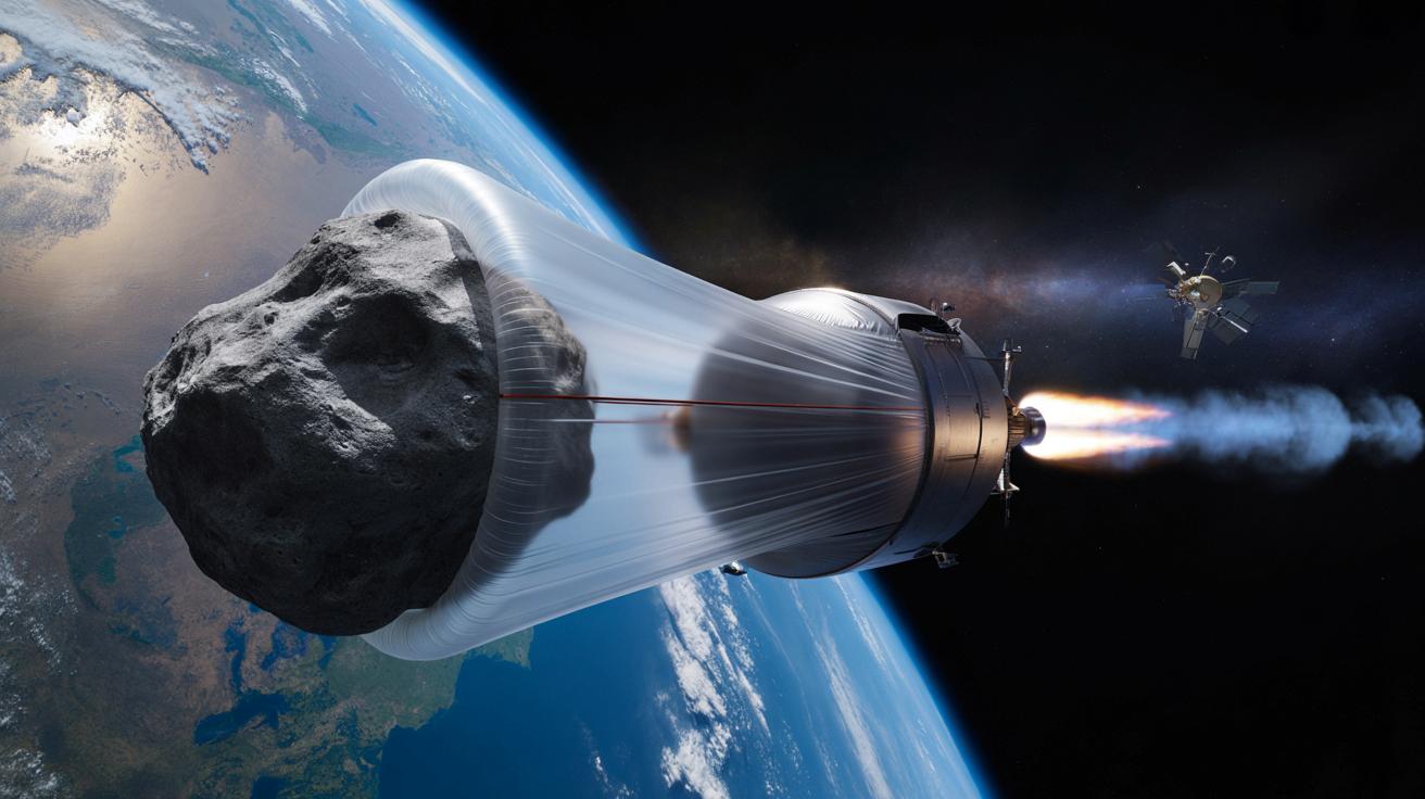 Start-up chce holować kosmiczne skały w nadmuchiwanych workach prosto pod Ziemię