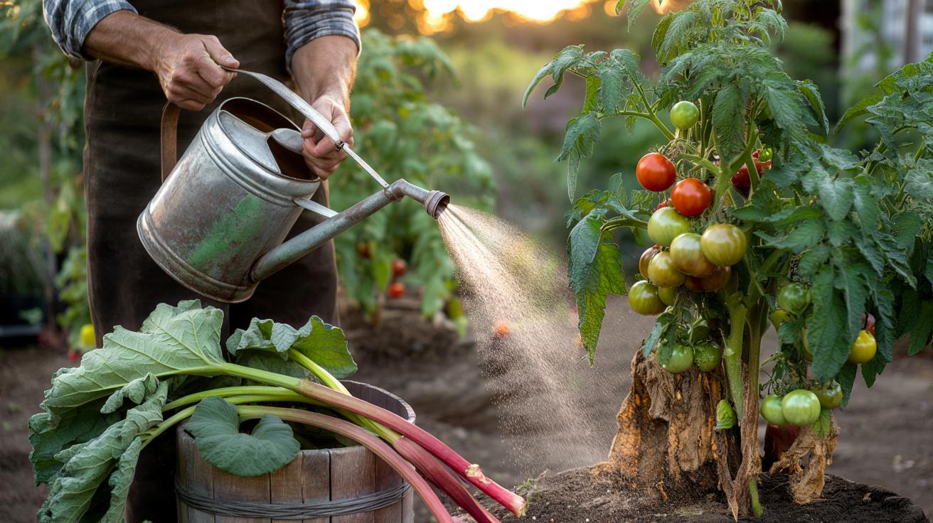 Stary wywar z liści, który lepiej chroni pomidory niż popularna pokrzywa