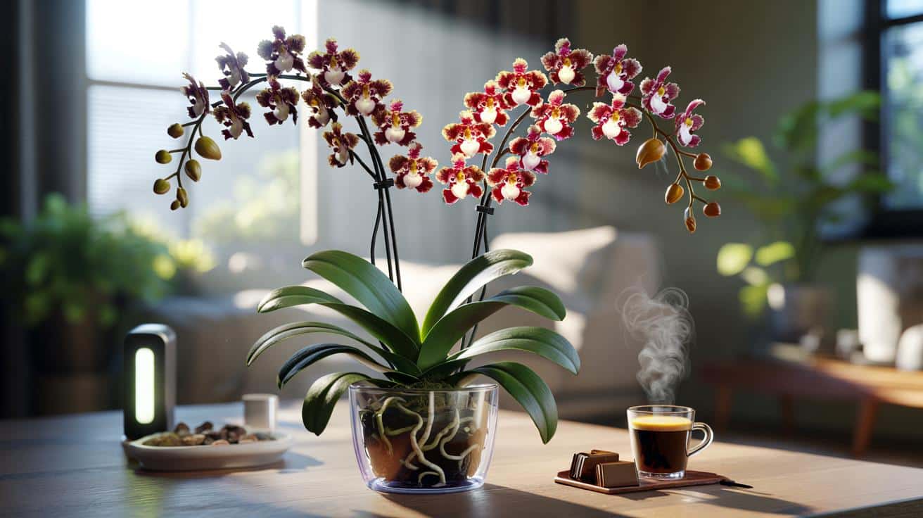 Storczyk espresso o zapachu czekolady: jak go pielęgnować w domu